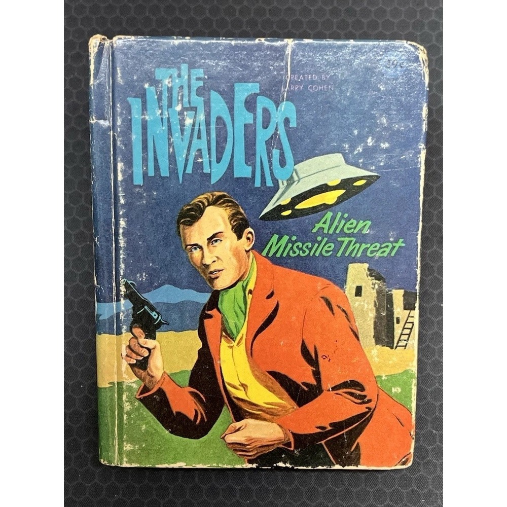 Vintage 1967 Big Little Books The Invaders Alien Missile Threat Book 12 Whitman
